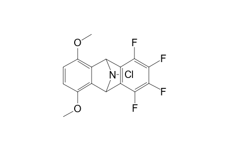 N-Chloro-12,3,4-tetrafluoro-5,8-dimethoxy-9,10-dihydro-9,10-iminoanthracene