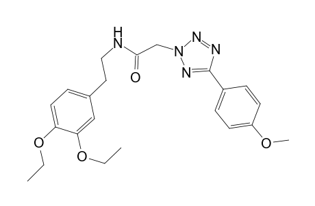 2H-tetrazole-2-acetamide, N-[2-(3,4-diethoxyphenyl)ethyl]-5-(4-methoxyphenyl)-