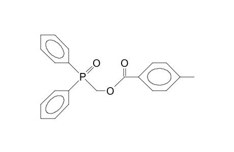 (DIPHENYLPHOSPHINYL)METHANOL, p-TOLUATE