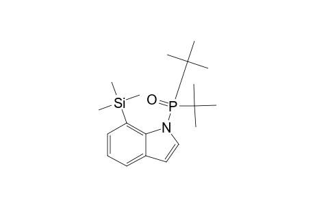 1-(DI-TERT.-BUTYL-PHOSPHINOYL)-7-TRIMETHYLSILANYL-1H-INDOLE