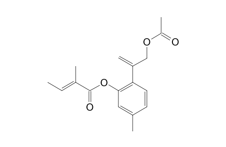 9-ACETOXY-8,10-DEHYDROTHYMOL-3-O-TIGLATE