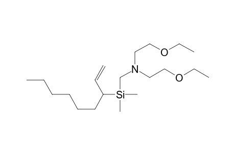 Ethanamine, N-[[(1-ethenylheptyl)dimethylsilyl]methyl]-2-ethoxy-N-(2-ethoxyethyl)-