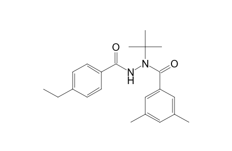 3,5-DIMETHYLBENZOIC-ACID-1-(1,1-DIMETHYLETHYL)-2-(4-ETHYLBENZOYL)-HYDRAZIDE;N-TERT.-BUTYL-N'-(4-ETHYLBENZOYL)-3,5-DIMETHYLBENZOHYDRAZIDE