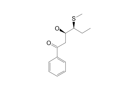 3-HYDROXY-4-(METHYLTHIO)-1-PHENYLHEXAN-1-ONE,ISOMER-#B