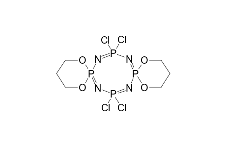 4,4,8,8-TETRACHLORO-2,2:6,6-BIS(1,3-PROPYLENEDIOXY)CYCLOTETRAPHOSPHAZATETRAENE