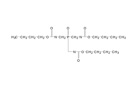 (phosphinylidynetrimethylene)tricarbamic acid, tributyl ester