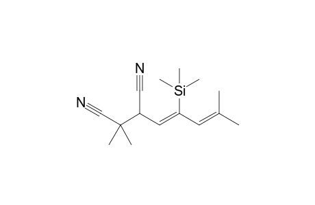 2,7-Dimethyl-6,7-dicyano-4-trimethylsilyloct-2,4-diene