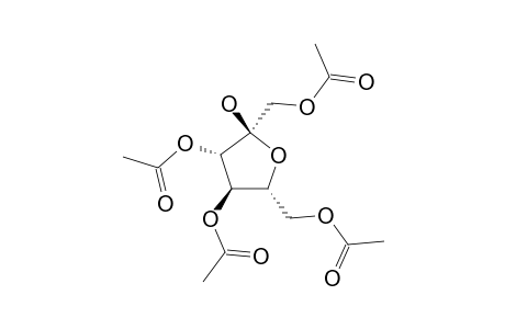 1,3,4,6-TETRA-O-ACETYL-BETA-D-FRUCTOFURANOSE