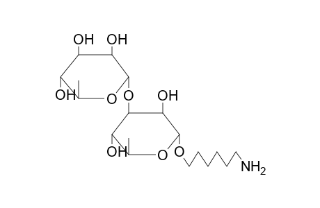 6-AMINOHEXYL 3-O-(ALPHA-L-RHAMNOPYRANOSYL)-ALPHA-L-RHAMNOPYRANOSIDE