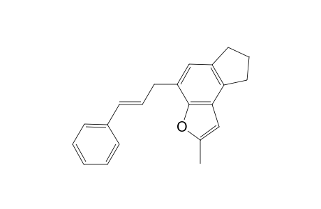 3-(3-Phenylprop-2-en-1-yl)-6-methyl-5-oxatricyclo[7.3.0.0(4,8)]dodeca-1,2,4(8),6-tetraene