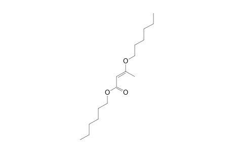 3-(HEXYLOXY)CROTONIC ACID, HEXYL ESTER