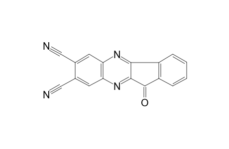 11H-indeno[1,2-b]quinoxaline-7,8-dicarbonitrile, 11-oxo-