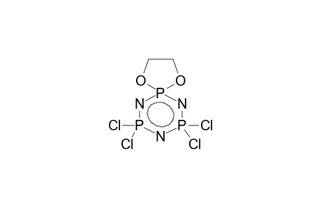 SPIRO[4,4,6,6-TETRACHLOROCYCLOTRIPHOSPHAZENE-2,2'-(1',3',2'-DIOXAPHOSPHOLANE)]