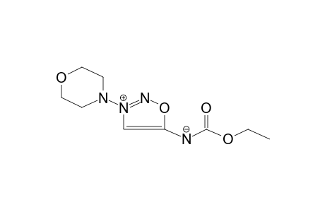 1-ethoxy-N-(3-morpholinooxadiazol-3-ium-5-yl)formimidate