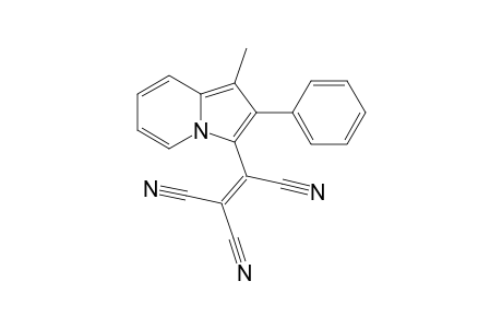 2-(1-Methyl-2-phenyl-3-indolizinyl)ethene-1,1,2-tricarbonitrile