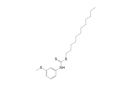 dithio-m-(methylthio)carbanilic acid, dodecyl ester