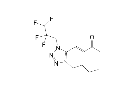 (E)-4-[4-Butyl-1-(2,2,3,3-tetrafluoropropyl)-1H-1,2,3-triazol-5-yl]but-3-en-2-one