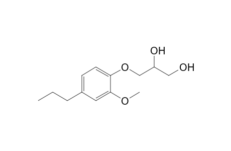 3-(2-methoxy-4-propylphenoxy)-1,2-propanediol