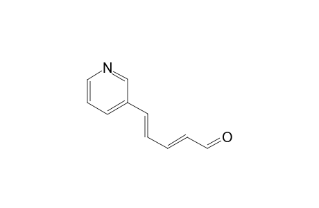 5-(3'-Pyridyl)-(2E,4E)-2,4-pentadienal