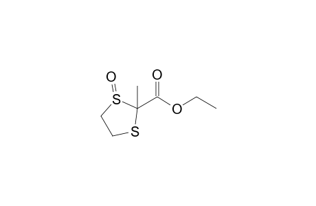 2-Ethoxycarbonyl-2-methyl-1,3-dithiolane 1-oxide