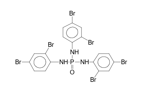 bis(2,4-dibromoanilino)phosphoryl-(2,4-dibromophenyl)amine