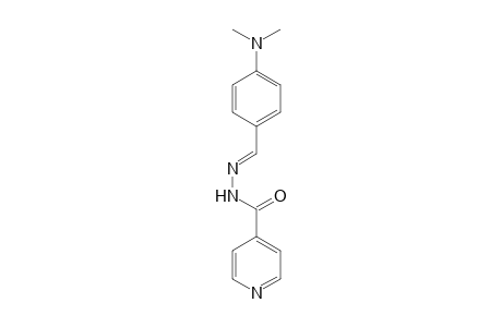 isonicotinic acid, [p-(dimethylamino)benzylidene]hydrazide