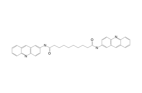 1,10-BIS-(ACRIDIN-2-YL)-DECANE-1,10-DICARBOXYLIC-ACID-DIAMIDE