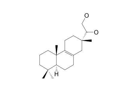 GLUTINOSIN;8(9)-ISOPIMARENE-15,16-DIOL