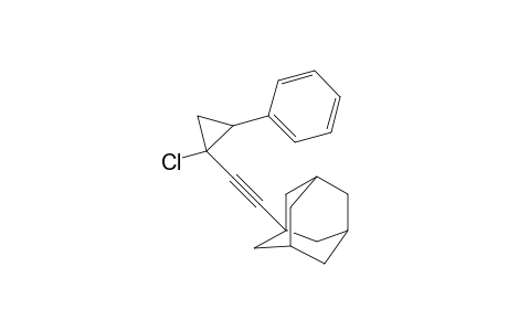 1-(Adamanthyl-1)-2-(1-chloro-2-phenylcyclopropyl)acethylene