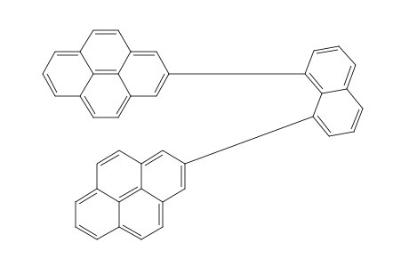 Pyrene, 2,2'-(1,8-naphthalenediyl)bis-