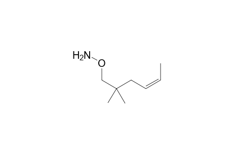 (Z)-O-(2,2-Dimethylhex-4-en-1-yl)hydroxylamine