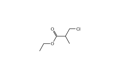 3-chloro-2-methylpropionic acid, ethyl ester