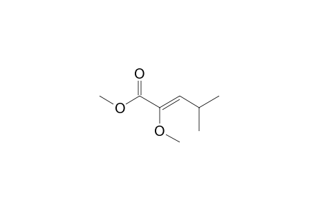 2-Pentenoic acid, 2-methoxy-4-methyl, methyl ester