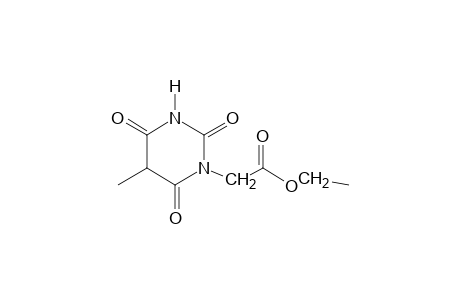 hexahydro-5-methyl-2,4,6-trioxo-1-pyrimidineacetic acid, ethyl ester