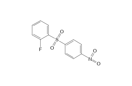 o-FLUOROPHENYL p-NITROPHENYL SULFONE