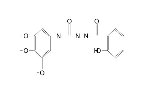 1-salicyloyl-4-(3,4,5-trimethoxyphenyl)semicarbazide