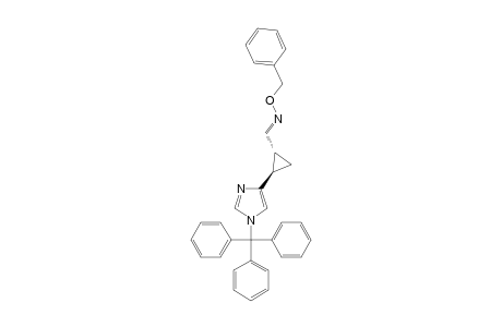 (1R,2R,E)-2-(BENZYLOXYIMINO)-METHYL-1-(1-TRIPHENYLMETHYL-1H-IMIDAZOL-4-YL)-CYCLOPROPANE