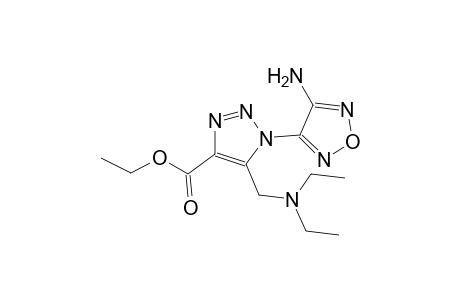 1-(4-Amino-furazan-3-yl)-5-diethylaminomethyl-1H-[1,2,3]triazole-4-carboxylic acid ethyl ester