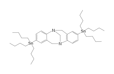 2,8-BIS-(TRIBUTYLSTANNYL)-6H,12H-5,11-METHANODIBENZO-[B,F]-[1,5]-DIAZOCINE