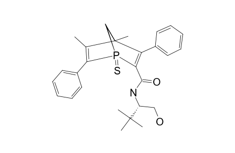 4,5-DIMETHYL-3,6-DIPHENYL-2-[1-(1-HYDROXYMETHYL-2,2-DIMETHYLPROPYL)-AMINO]-CARBONYL-1-PHOSPHA-2,5-NORBORNADIENE-SULFIDE