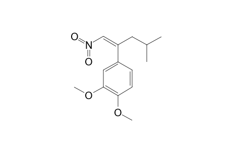 (Z)-1-NITRO-2-(3',4'-DIMETHOXY-PHENYL)-4-METHYL-1-PENTENE