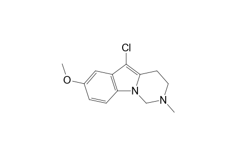 5-chloro-7-methoxy-2-methyl-3,4-dihydro-1H-pyrimido[3,4-a]indole