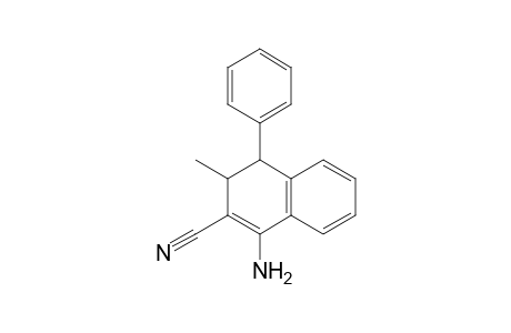 1-amino-3-methyl-4-phenyl-3,4-dihydronaphthalene-2-carbonitrile