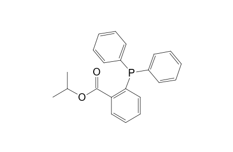 2-DIPHENYLPHOSPHANYL-BENZOIC-ACID-ISOPROPYLESTER