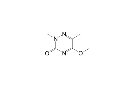 5-METHOXY-2,6-DIMETHYL-2,3-DIHYDRO-1,2,4-TRIAZIN-3-ONE