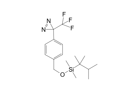 3-[4-[[[(1,1,2-Trimethylpropyl)dimethylsilyl]oxy]methyl]phenyl]-3-(trifluoromethyl)-3-diarirane