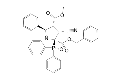 (2-ALPHA,3-ALPHA,4-ALPHA,5-BETA)-(+/-)-4-METHYL-2-PHENYLMETHYL-3-CYANO-2-(DIPHENYLPHOSPHINOYL)-5-PHENYL-2,4-PYRROLIDINE-DICARBOXYLATE