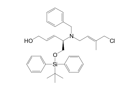 (2E,4S)-4-[BENZYL-[(2E)-4-CHLORO-3-METHYL-2-BUTENYL]-AMINO]-5-[[TERT.-BUTYL-(DIPHENYL)-SILYL]-OXY]-2-PENTEN-1-OL