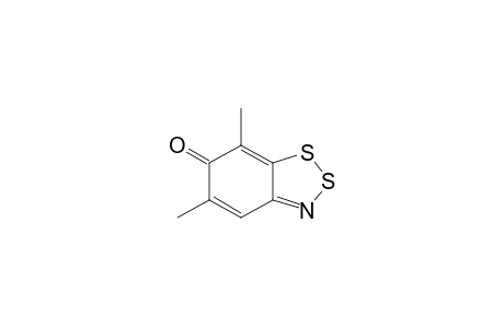 5,7-dimethyl-1,2,3-benzodithiazol-6-one