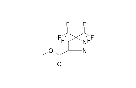 3-CARBMETHOXY-5,5-BIS(TRIFLUOROMETHYL)PYRAZOLE